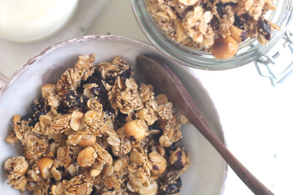 hazelnut-cherry-granola-birdseye