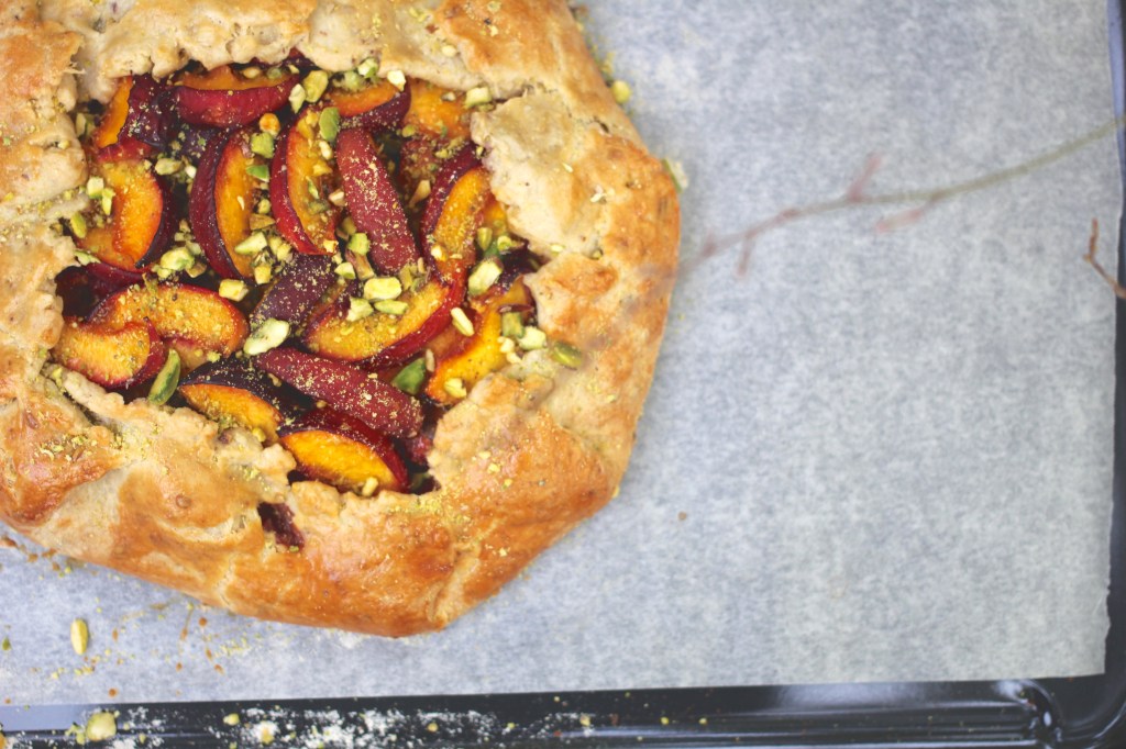 peach-galette
